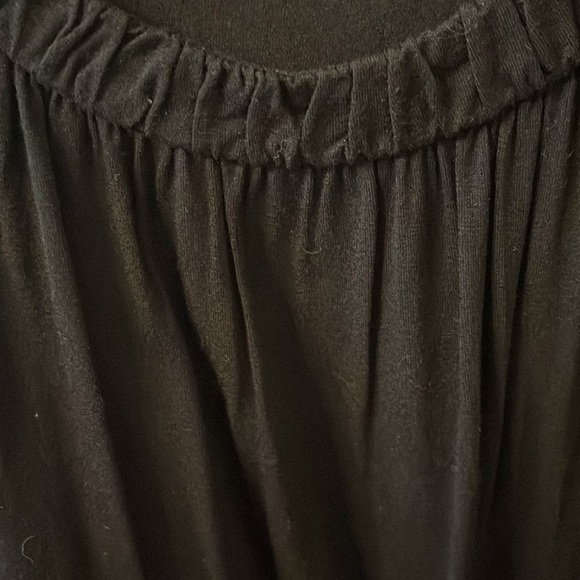 Black knit tee dress - Picture 6 of 6